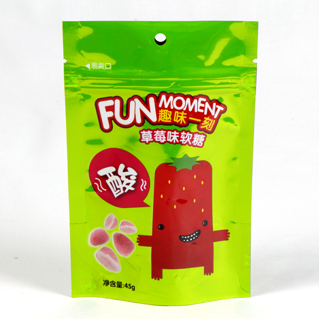 कैंडी के लिए पन्नी बैग