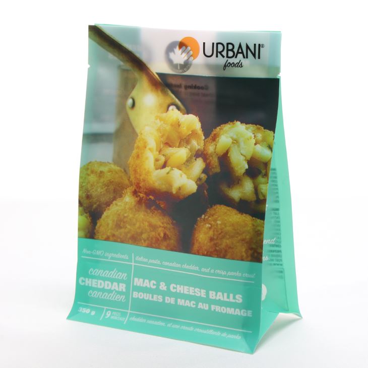 पनीर गेंदों के लिए फ्लैट नीचे बैग