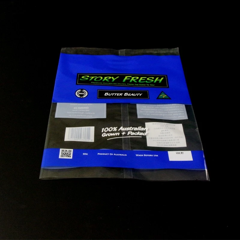 Bio-friendly Fresh Vegetable Plastic Bags Anti-fog