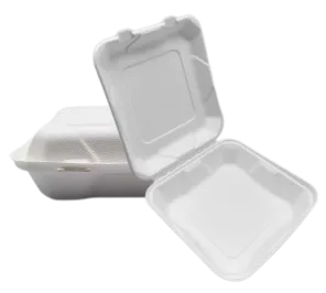 8'' खाद्य कंटेनरों में जाने के लिए खोई