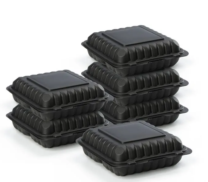 9 इंच 3 कम्पार्टमेंट टेक अवे बॉक्स