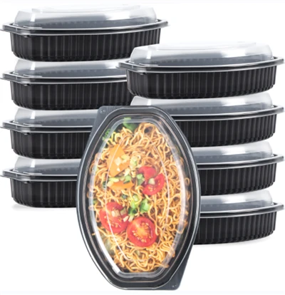 भोजन के लिए कंटेनरों में जाने के लिए 21OZ